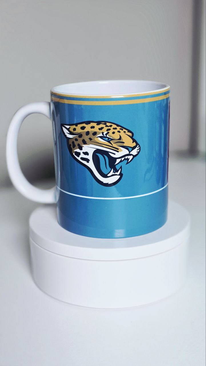 Personalized Football Mug – Custom Team, Name & Number Coffee Cup – Sports Gift