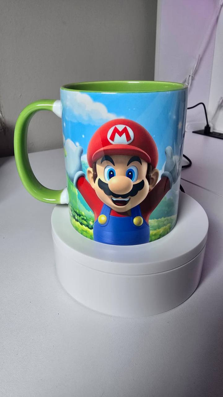 Taza Super Mario